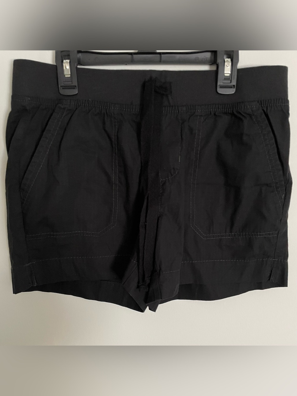 Faded Glory Black Shorts NWOT